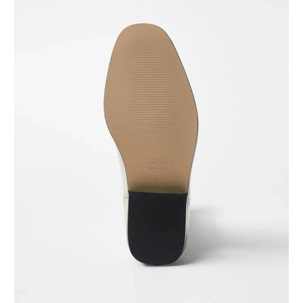 ZARA LIMITED EDITION KIDS/ LEATHER COWBOY ANKLE BOOTS